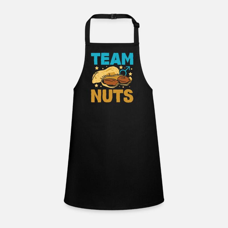 Gender Reveal Team garçon nuts Tablier Enfant