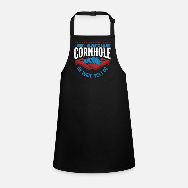 Joueur de sac de haricots de l’équipe Cornhole Tablier Enfant
