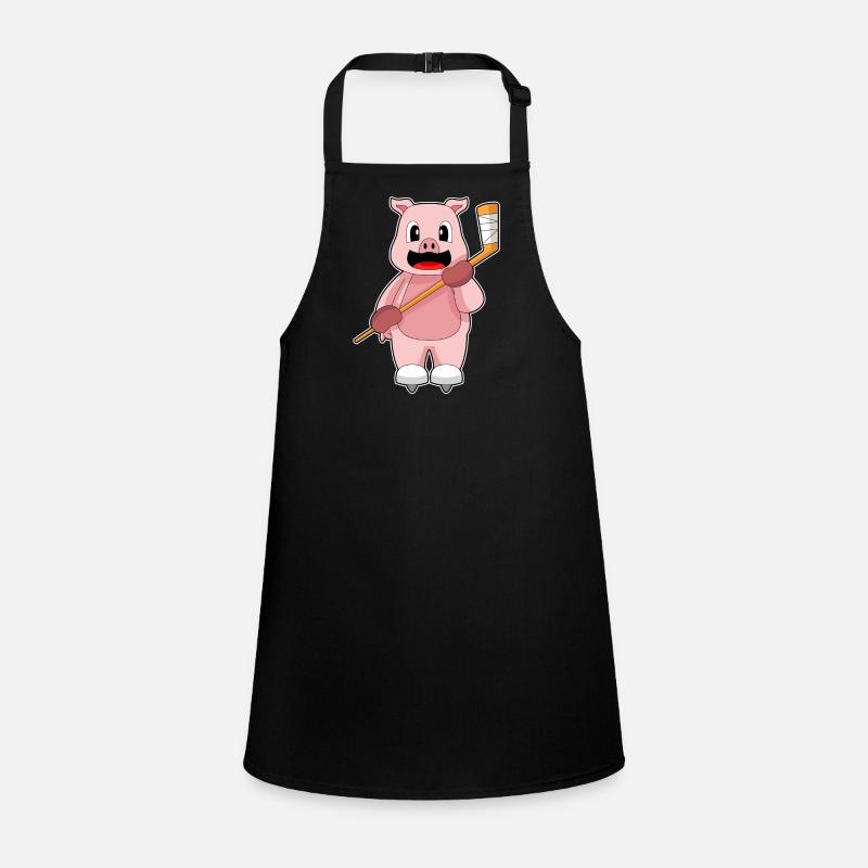 Pig Bâton de Hockey Sur Glace Tablier Enfant