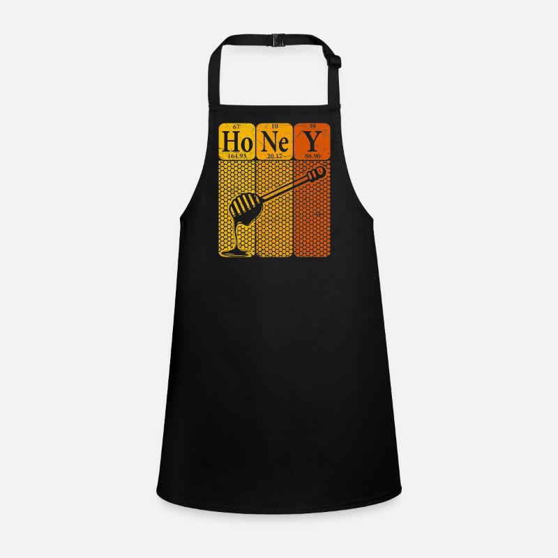 Honey Periodic Table Elements Retro Children's Apron