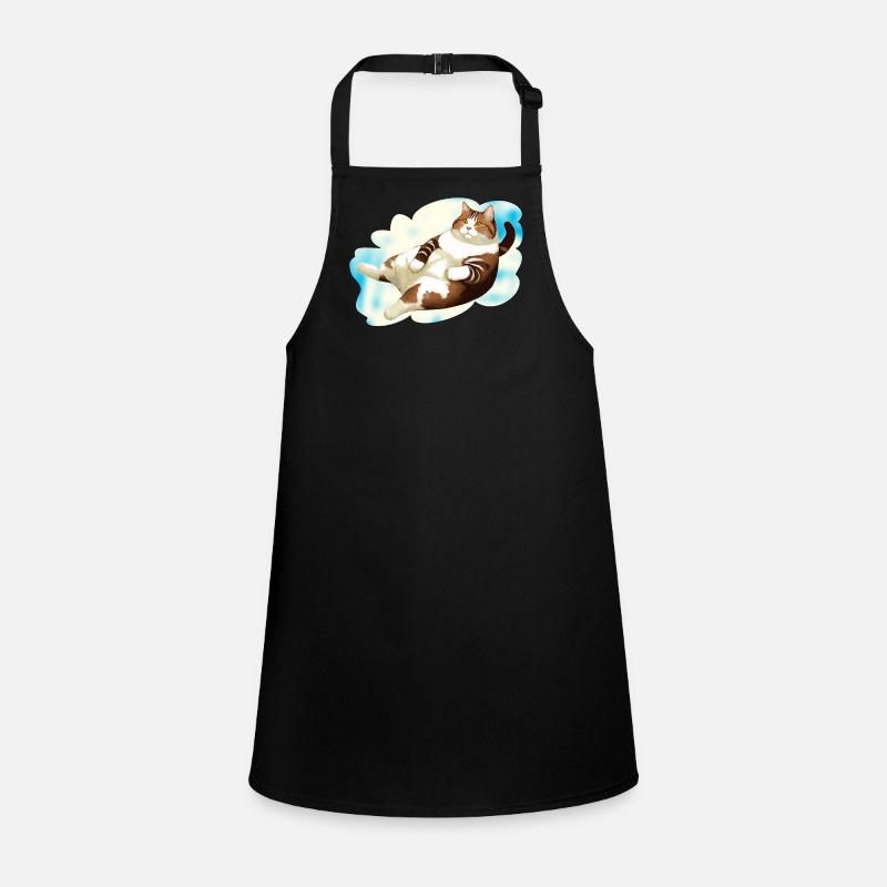 GRAISSE DE CHAT MENSONGE NUAGE Tablier Enfant
