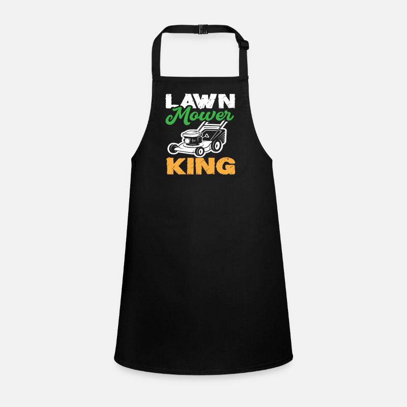 Landscaper Lawn Mower King Children's Apron