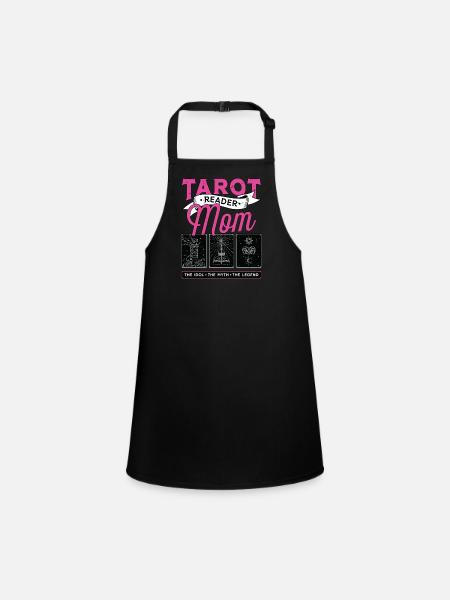 Tarot Reader Mom The Idol The Myth Fortune Telling - Children's Apron - black - Front