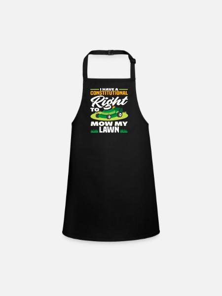 Landscaper - Children's Apron - black - Front