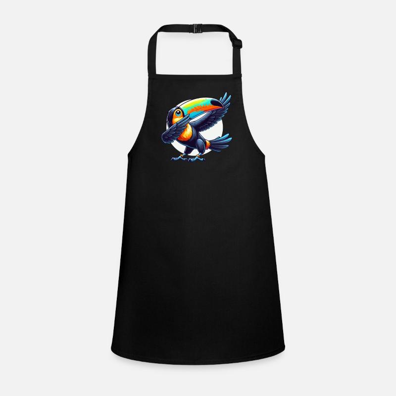 Toucan, Tropical Bird, Dabbing, Exotic Children's Apron