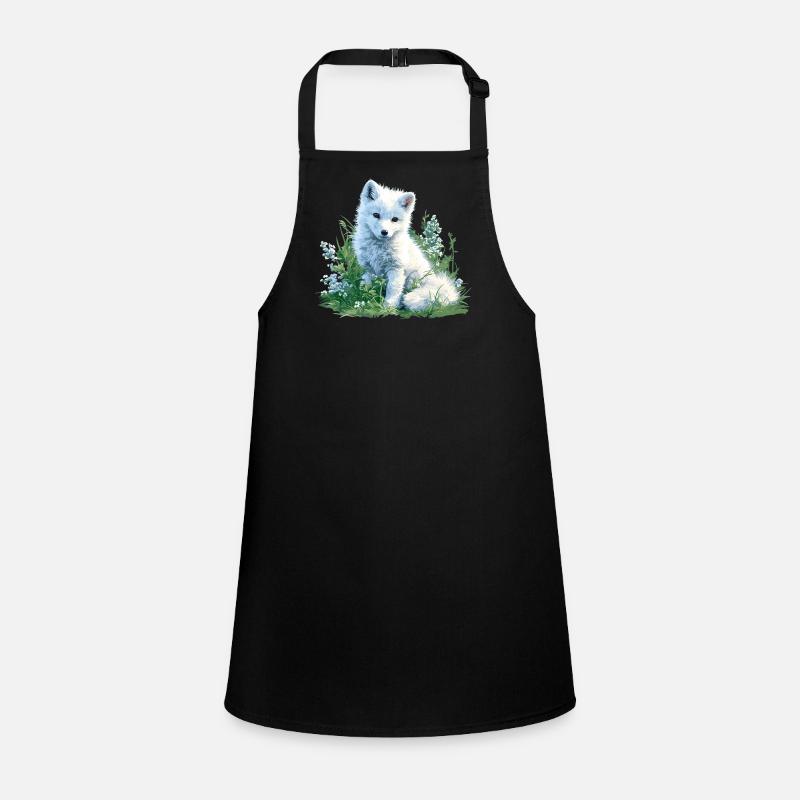 Arctic Fox Polarfüchse Polarfuchs Children's Apron