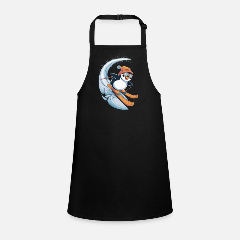 Pingouin Ski Plaisir Hiver Tablier Enfant