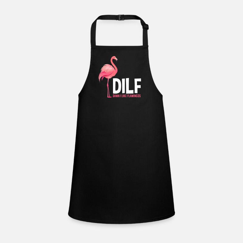 Dicton Flamingo Tablier Enfant