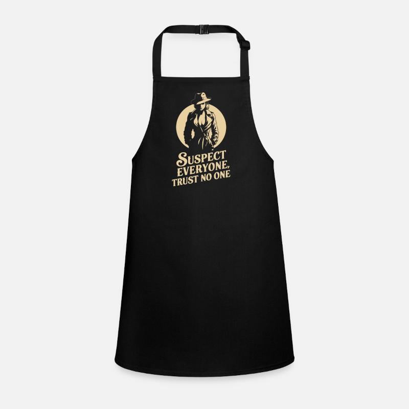 Suspect Everyone, Trust No One - Murder Mystery Children's Apron