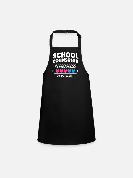 Conseiller scolaire Conseiller scolaire - Tablier Enfant - noir - Devant