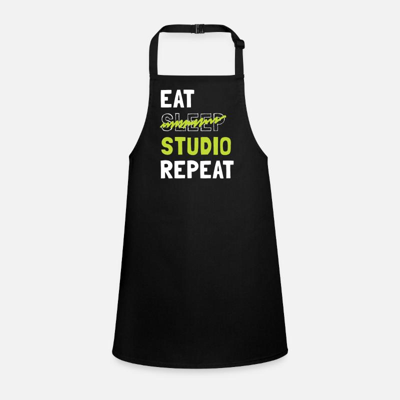 Eat Sleep Studio Repeat Schürze für Kinder