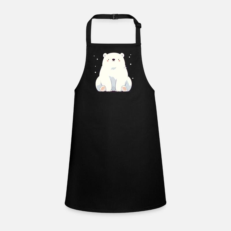 Polar Bear Eisbären Eisbär Schürze für Kinder