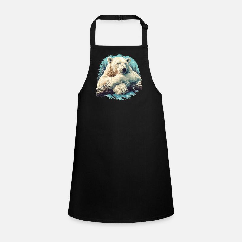 Polar Bear Eisbären Eisbär Schürze für Kinder