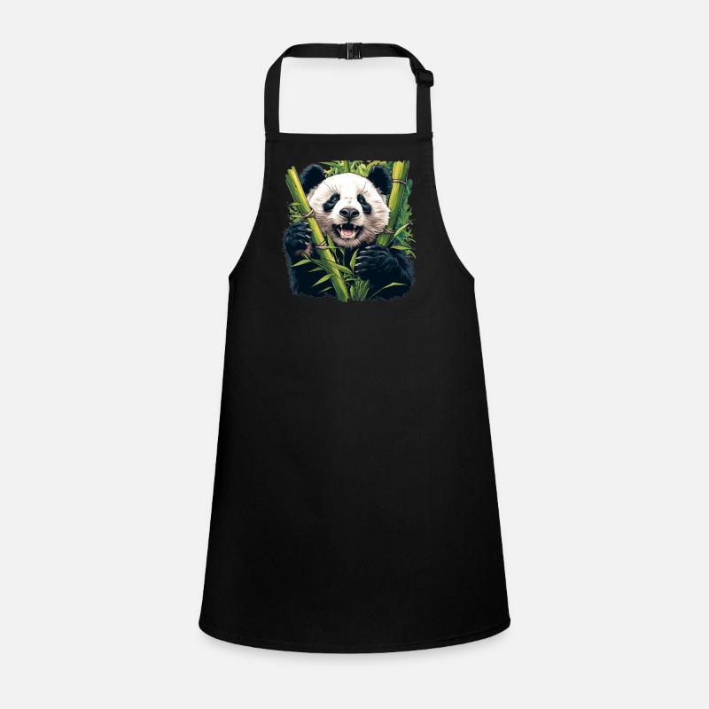 Panda géant Pandas Große Pandas Großer Panda Tablier Enfant