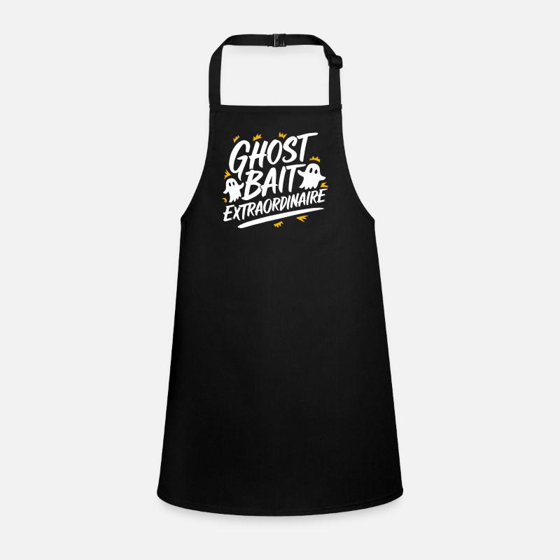 Ghost Bait Halloween Parapsychology Paranormal Children's Apron