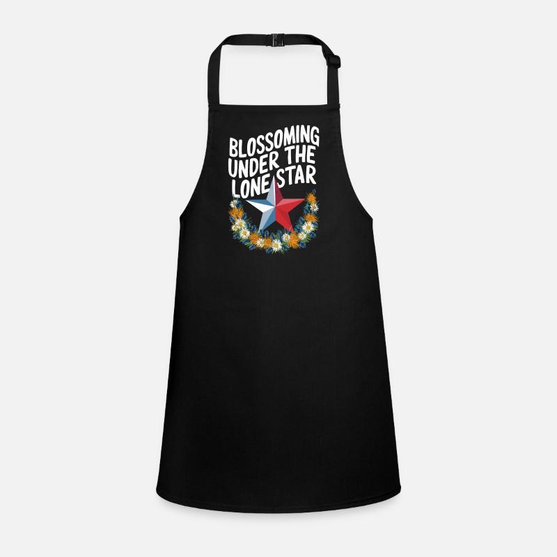 Texas Fleurs sauvages Saison Champs Fleurs Texas Tablier Enfant
