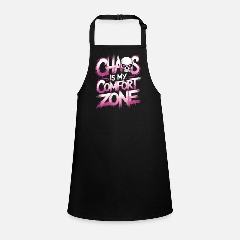Chaos is my feel-good area Children's Apron