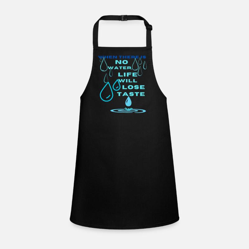 Water Conservation Inspirational Design Children's Apron