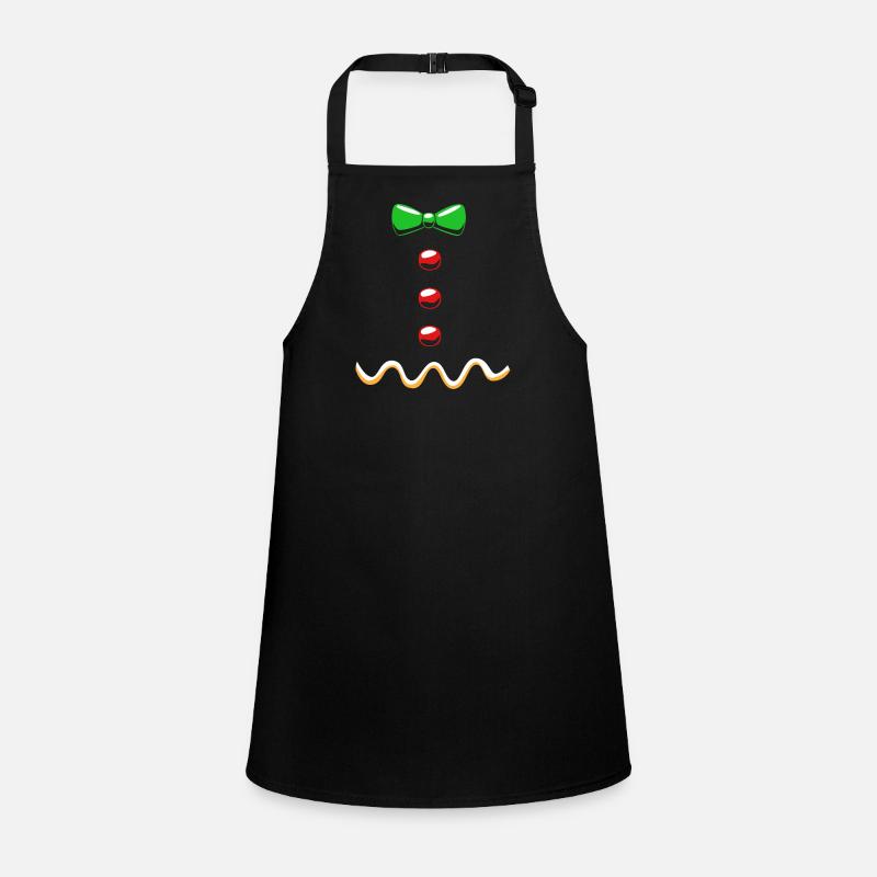 Gingerbread Man Gingerbread Heart Gingerbread Snacking Children's Apron