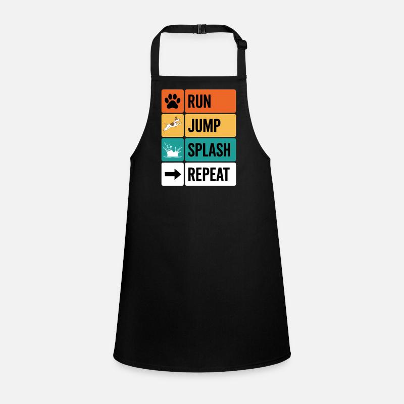 Dock Diving Saying Dog Diving Dock Diving Gift Children's Apron