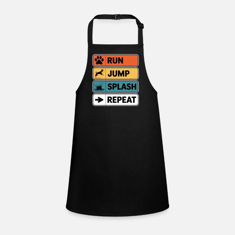 Dock Diving Saying Dog Diving Dock Diving Gift Children's Apron