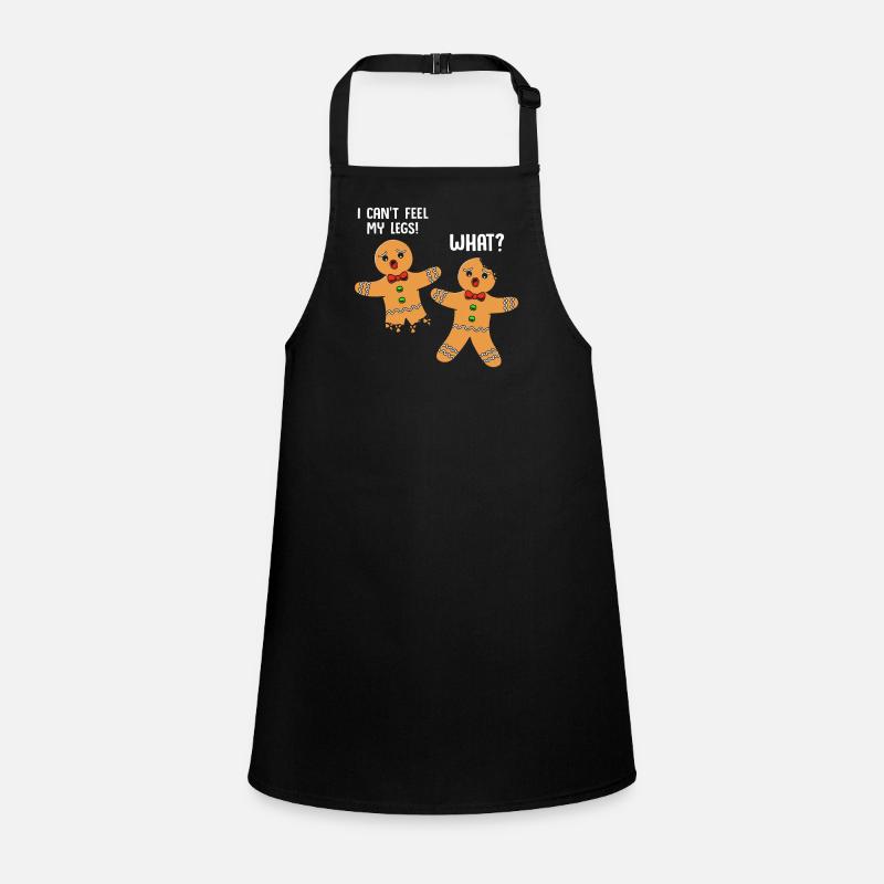 Gingerbread Man Gingerbread Heart Gingerbread Snacking Children's Apron