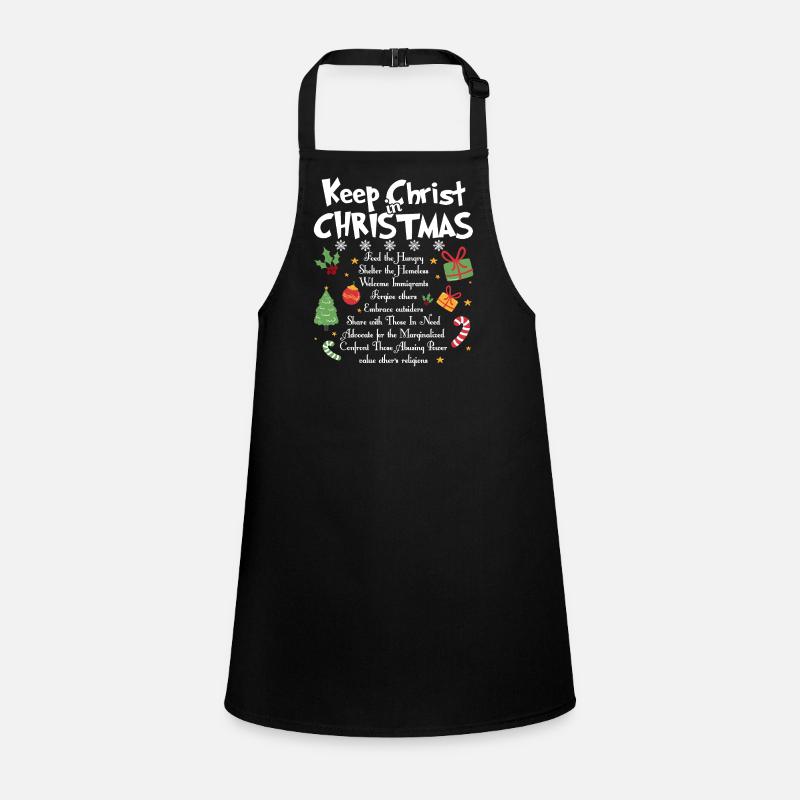 Christmas Keep Christ In Christmas Children's Apron