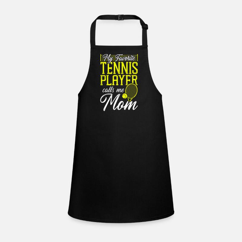 Funny Tennis Player Racket Mom Children's Apron
