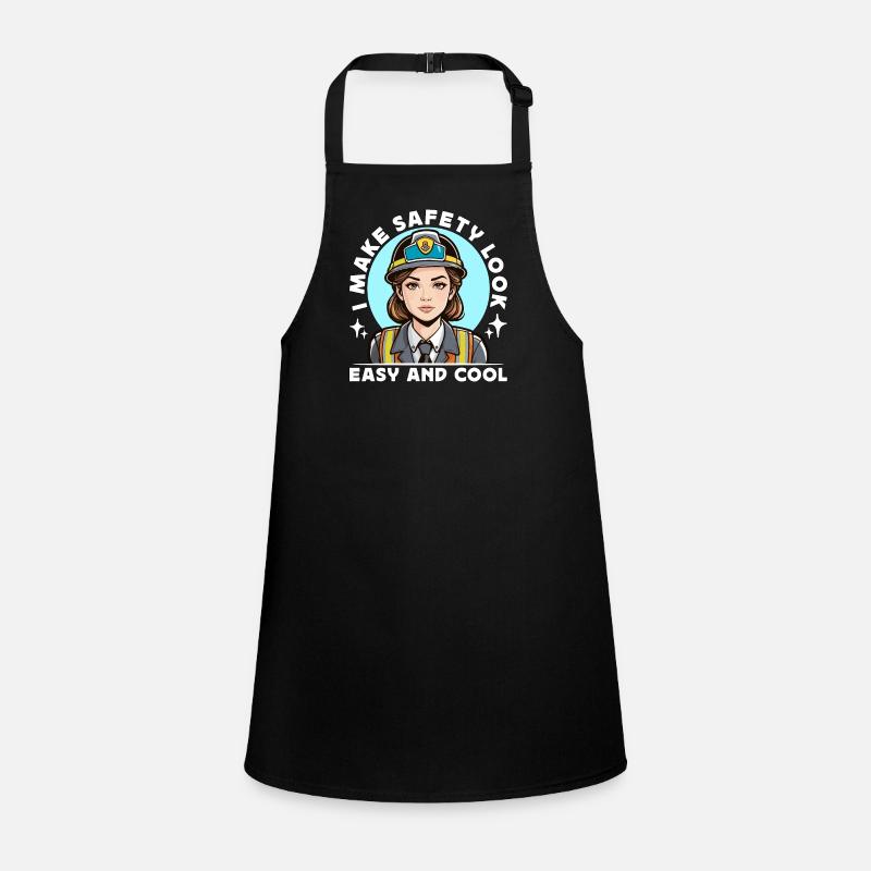 Safety Officer I Make Safety Look Easy Enforcement Children's Apron