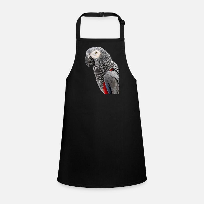African Grey Children's Apron