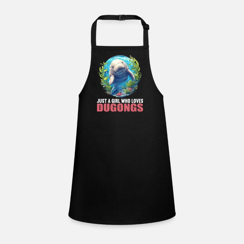 Manatee Dugongs Dugong Children's Apron