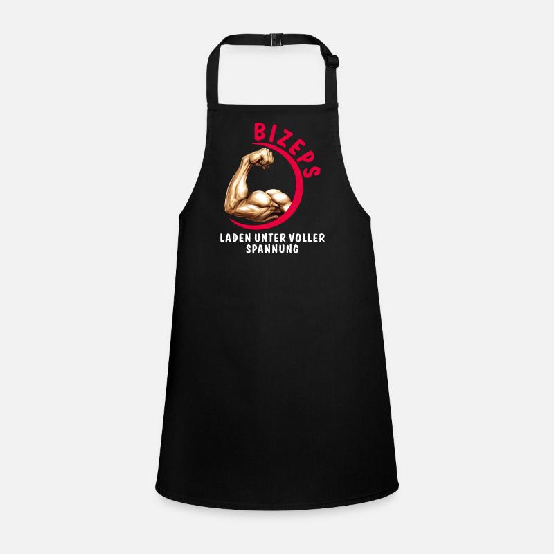 BICEPS LOADING UNDER FULL TENSION Children's Apron