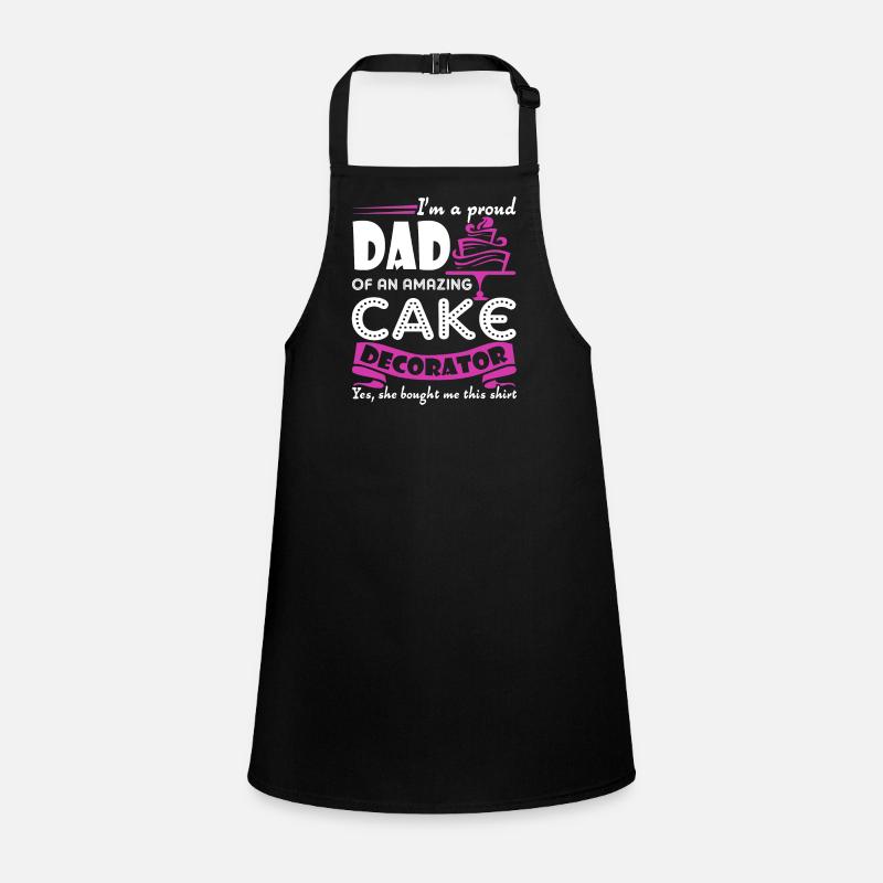 Cake Decorator Cake Decorator Dad Children's Apron