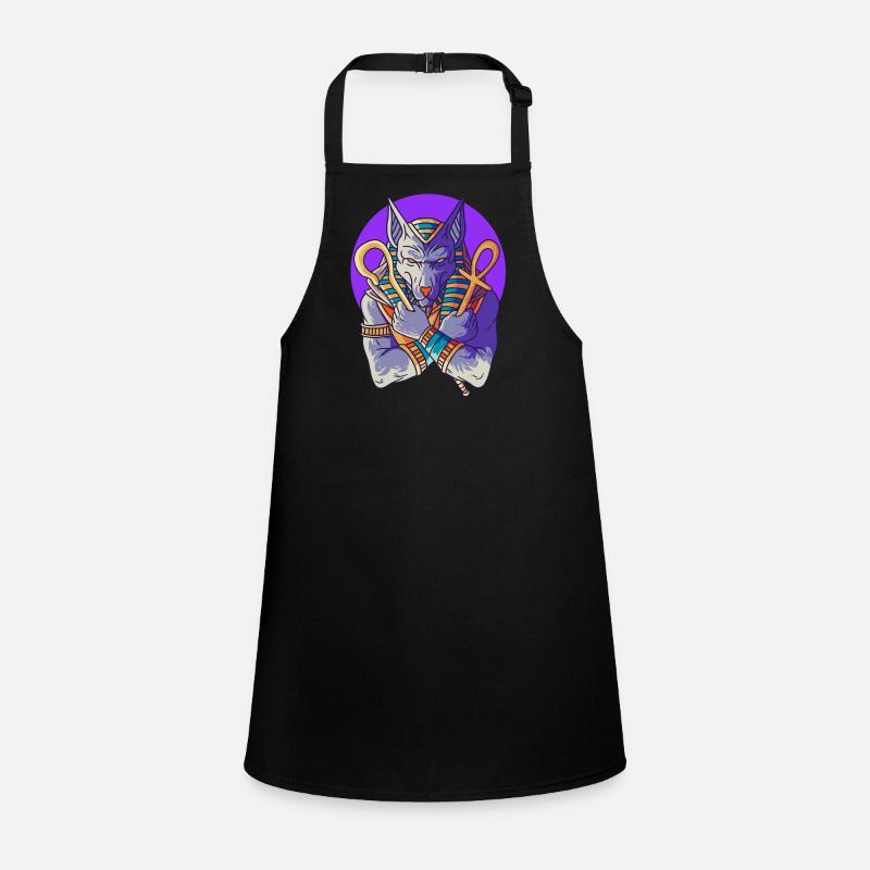 Hieroglyphs Anubis Egyptian Mythology Children's Apron