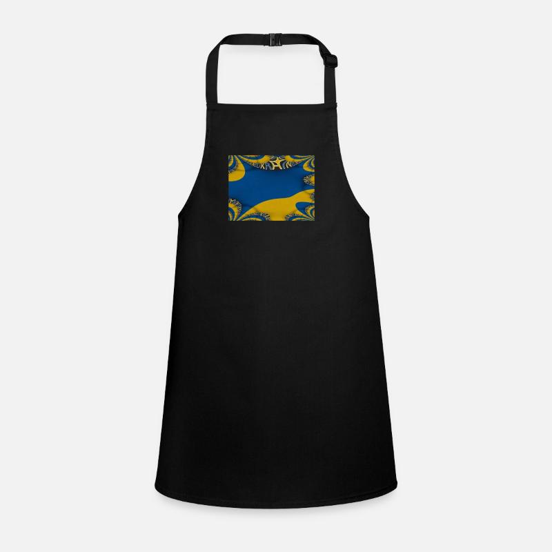 Ukraine Flag Art Design Kiev Children's Apron