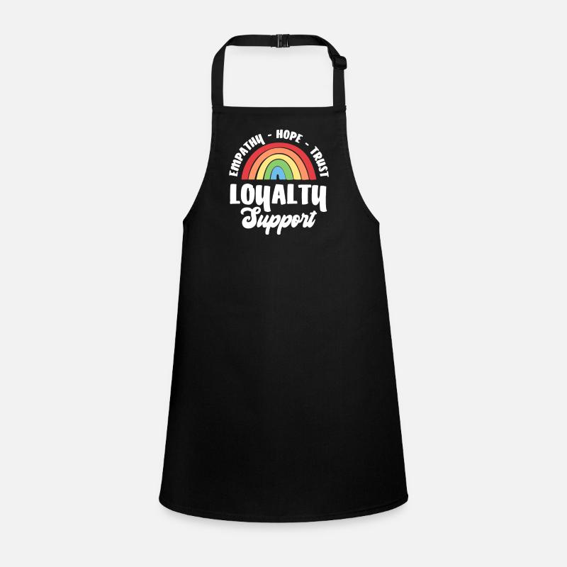 Empathy Hope Trust Loyalty Children's Apron