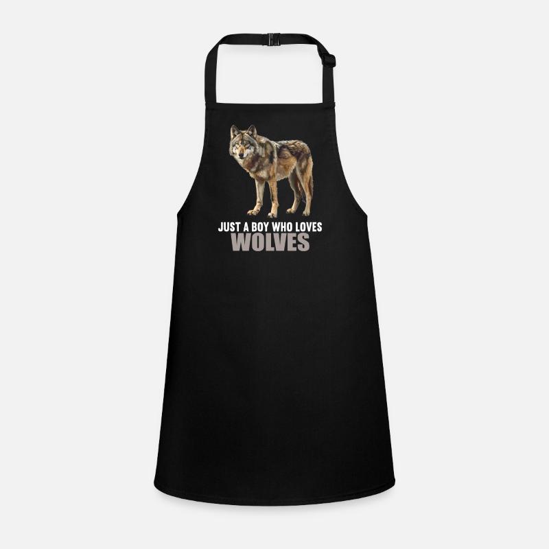 Wolves Wolf Children's Apron