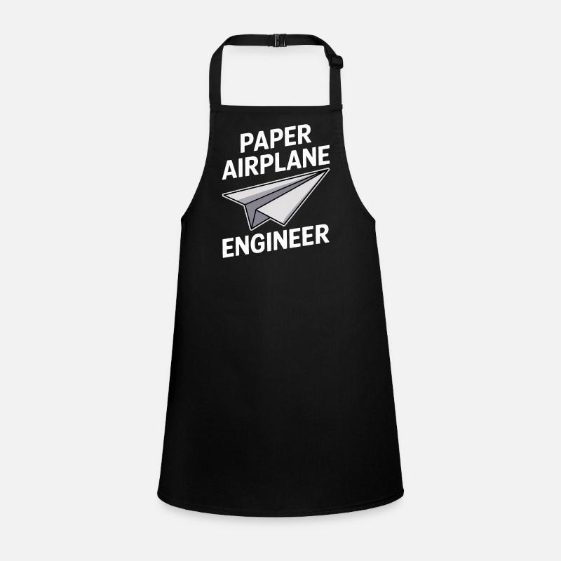 Papierflieger Spruch Witz Papierflugzeug Geschenk Schürze für Kinder