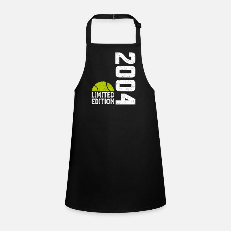 20th Anniversary 2004 Limited Edition Tennis - Children's Apron - black