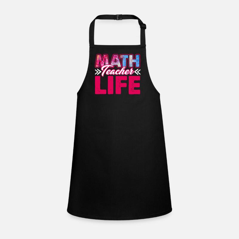 Math Teacher Life Children's Apron