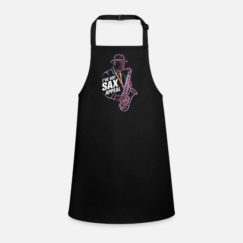 J’ai Sax Appel Musique Jazz Tablier Enfant