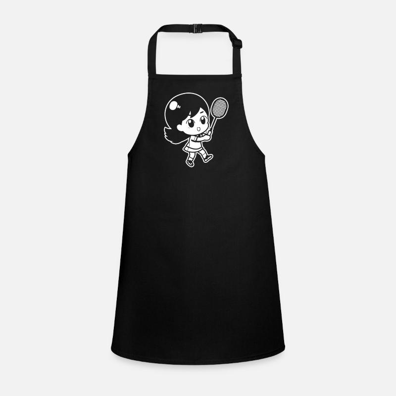 Little badminton player Children's Apron
