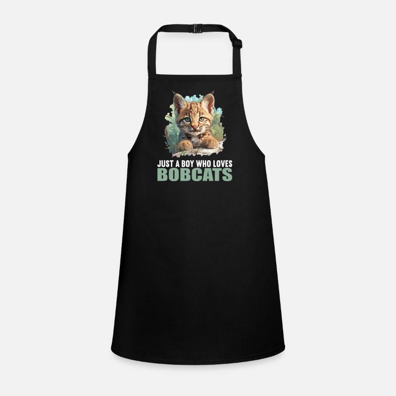 Bobcat's Bobcat, Bobcat, Bobcat, Bobcat, Lynx Children's Apron