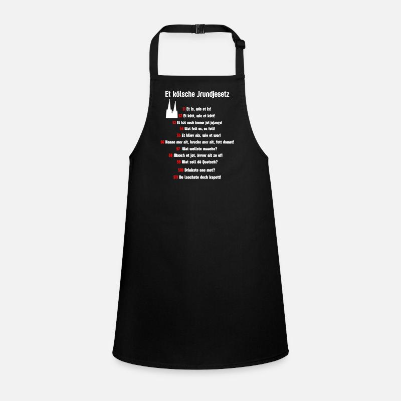 Carnival Cologne Basic Law Cologne Alaaf Cologne Children's Apron