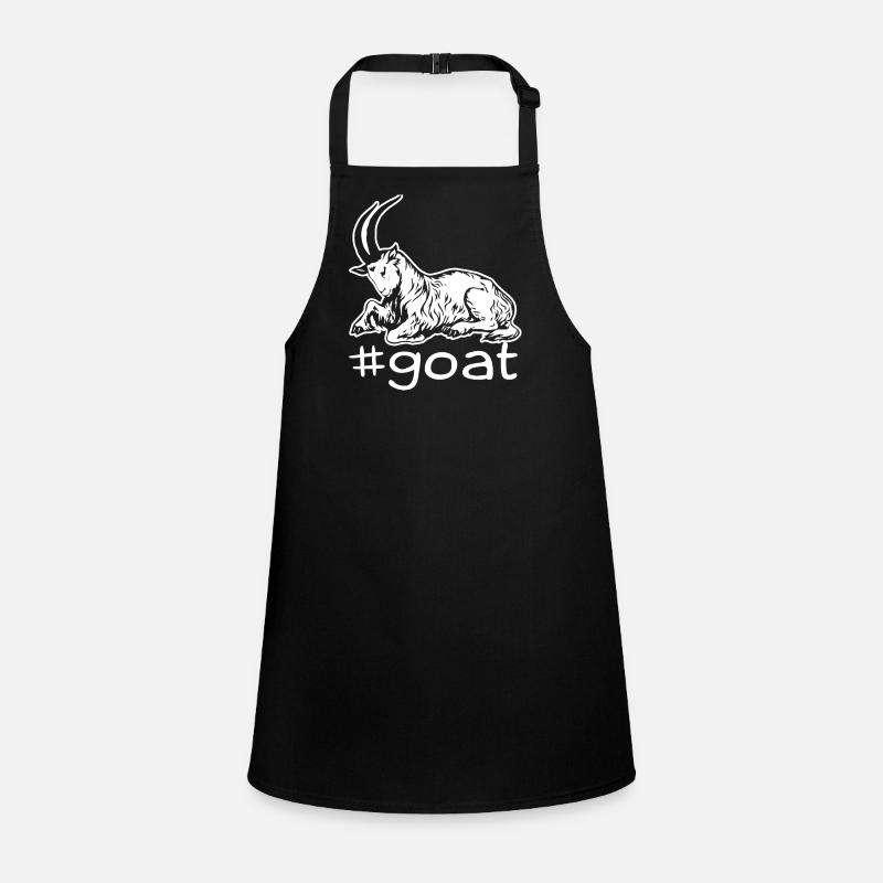 Funny Goat Hashtag Children's Apron