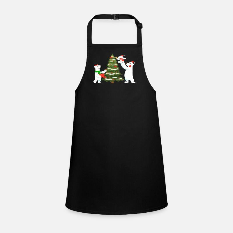 Polar Bear Christmas Children's Apron