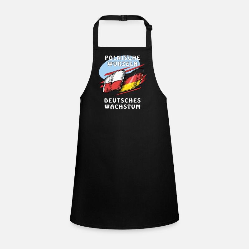 POLISH ROOTS, GERMAN GROWTH Children's Apron