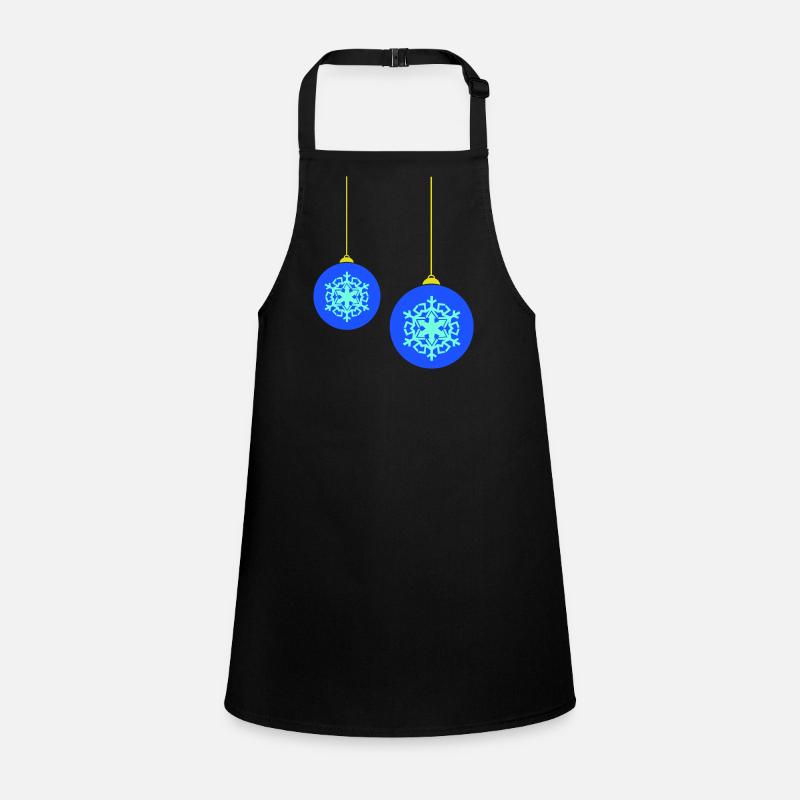 weihnachtskugeln Schürze für Kinder