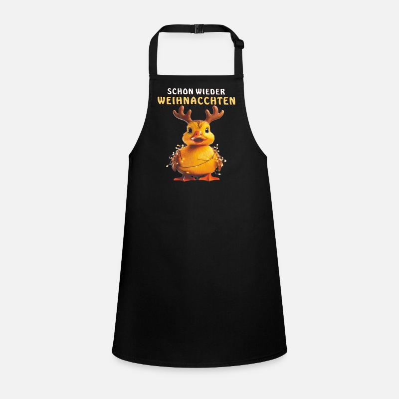 DUCK CHRISTMAS AGAIN Children's Apron