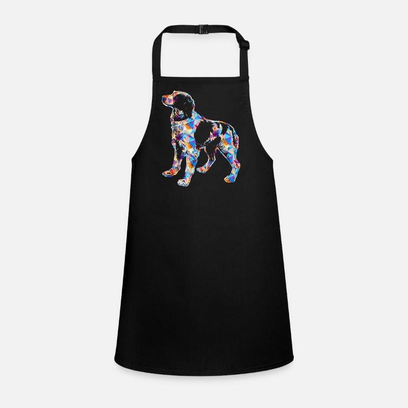 Brittany Spaniel Geometric Children's Apron